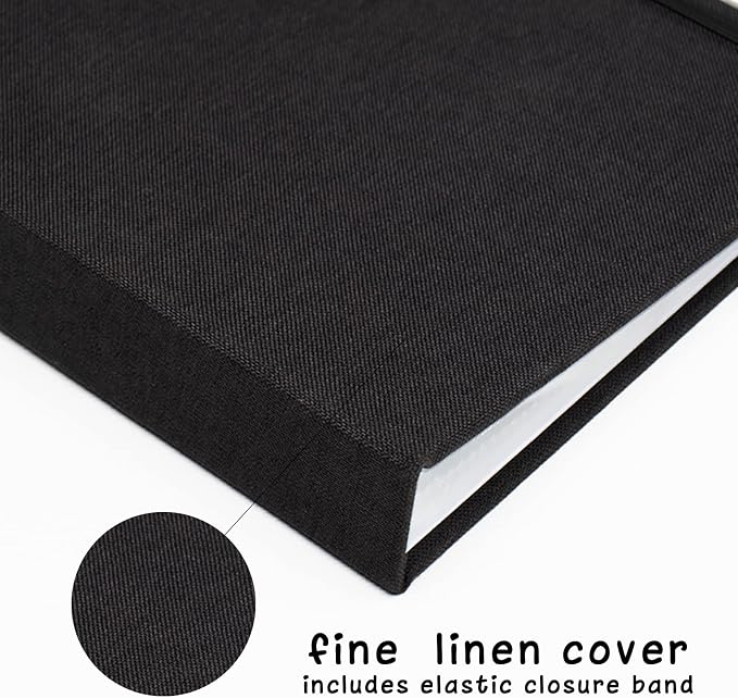 Mini Photo Album for Fujifilm Instax Mini Polaroid Snap, Linen Picture Book 2x3, Each Small Album Holds 208 Photos - Image 2