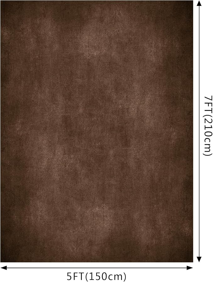 Brown Photo Backdrop Studio Abstract Texture Photography Background 5x7ft ﻿ | Creative Background Photography Studio Shooting Canvas Professional Portrait - Image 2