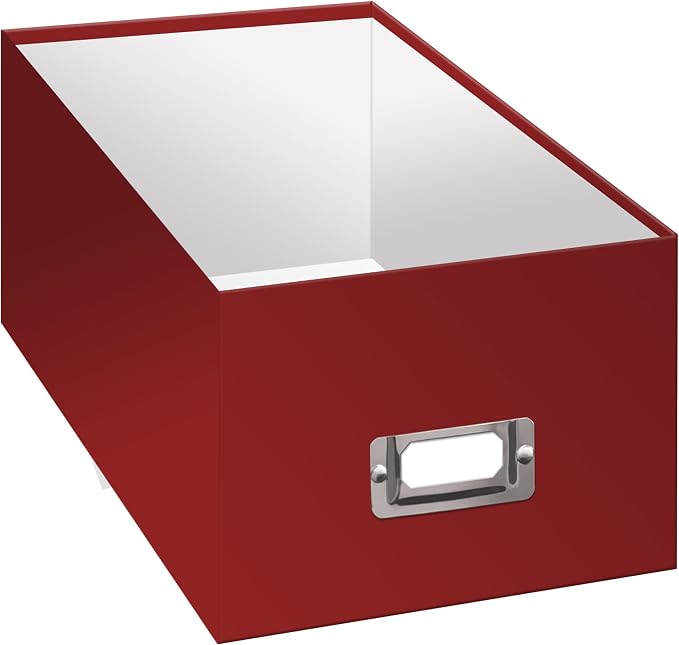 Pioneer Photo Albums BCD-1S/RD BCD-1S CD/DVD Storage Box, Bright Red - Image 3