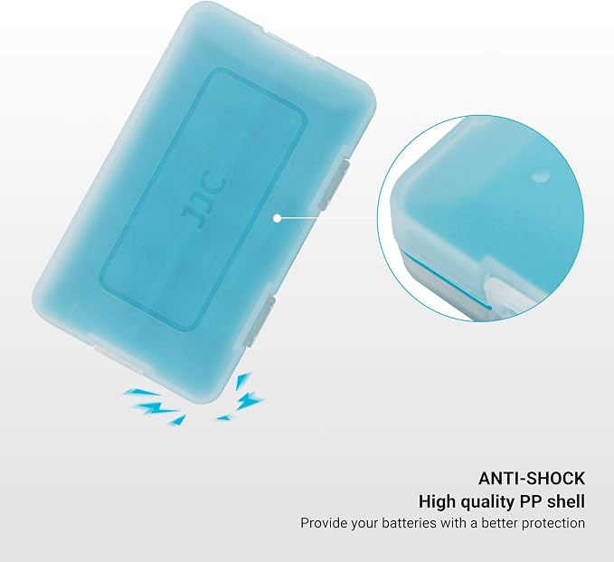 12 Slots CR2 Battery Case, CR2 Battery Holder CR15H270 Battery Storage, Shockproof & Water-Resistant Battery Case, PP Shell Ultra-Slim Easy to Carry - Image 3