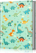Fintie Photo Album 4x6 Photos - 52 Pockets Small Wallet Albums For Family | Vegan Leather Cover, 4X6 Picture Keepsakes, Family/Wedding/Travel Memory Book, Baby/Kids/Boys/Girls Gift, Dino Park by Fintie