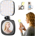 Magnetic Phone Light, Mini Ring Light for Phone with 5 Color Temps & 360° Rotation, USB-C Rechargeable Selfie Light for iPhone 12-17 Android, Perfect for Live Streaming, Makeup, Video Calls by Unknown