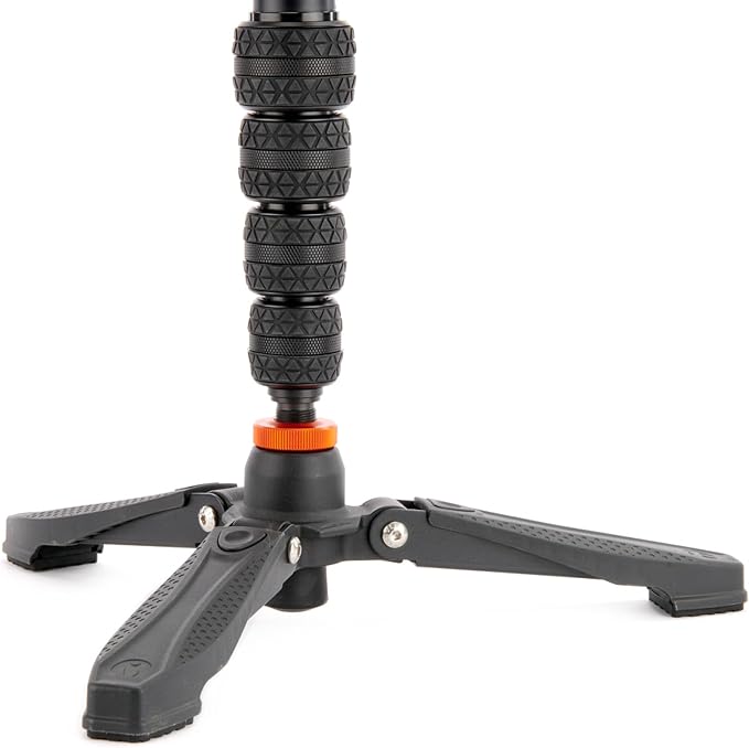 3 Legged Thing Punks Taylor 2.0 Magnesium Alloy Monopod Kit - Travel-Friendly Camera Monopod for Photographers & Videographers (TAYLORKITDARK2.0) - Image 2