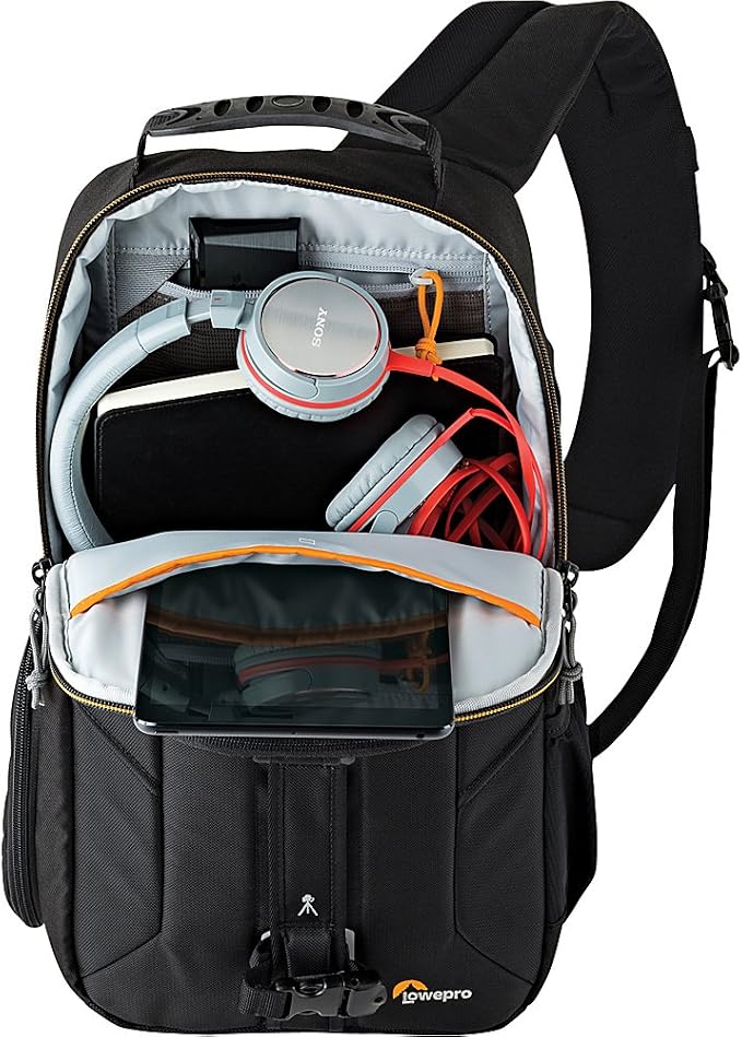 Lowepro LP36899PWW Slingshot Edge 250 AW - A Secure, Slim, Smart and Protective Sling for a Compact DSLR or DJI Mavic Pro/Mavic Pro Platinum,Black,9.06 x 4.72 x 8.27 in - Image 4