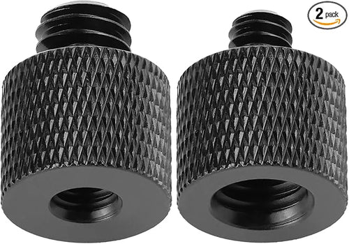 1/4 to 3/8 & 3/8 to 1/4 Camera Tripod Adapter - Male to Female Screw for Camera, Mount, Monitor by FRGYEE