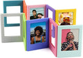 Magnetic Picture Frame 10 Pack 2x3 Mini Photo Frames Set for Polaroid Instax for Refrigerator by shantmay