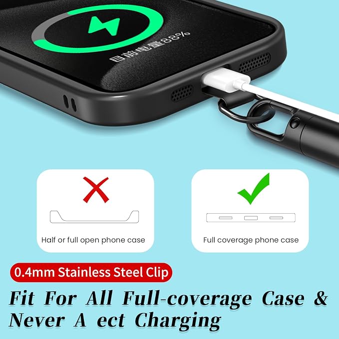 Phone Wrist Strap Lanyard Hand Universal Adjustable Phone Finger Grip Wristlet with 3 Patches Tether Anti Theft for iPhone 16 Pro Max 15 Charms for Keychain USB Flash Drive Wallet ID Name Tag Orange - Image 9