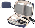 SIMTOP Small Electronics Organizer Travel Case, Portable Tech Case Pouch for Cable, Charger, Phone & Earbuds – Water-Resistant Cord Storage for Commute, Office & Business Trip – Compact Design by SIMTOP