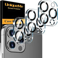 UniqueMe 3 Pack for iPhone 13 Pro/13 Pro Max Camera Lens Protector-Clear | Tempered Glass, Case Friendly, New version, Scratch-Resistant, Easy Installation by UniqueMe