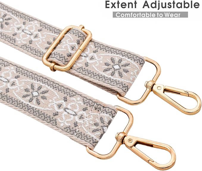 Replacement Purse Strap Shoulder Strap Adjustable Crossbody Strap for Women Crossbody Wide Shoulder Bag - Image 6