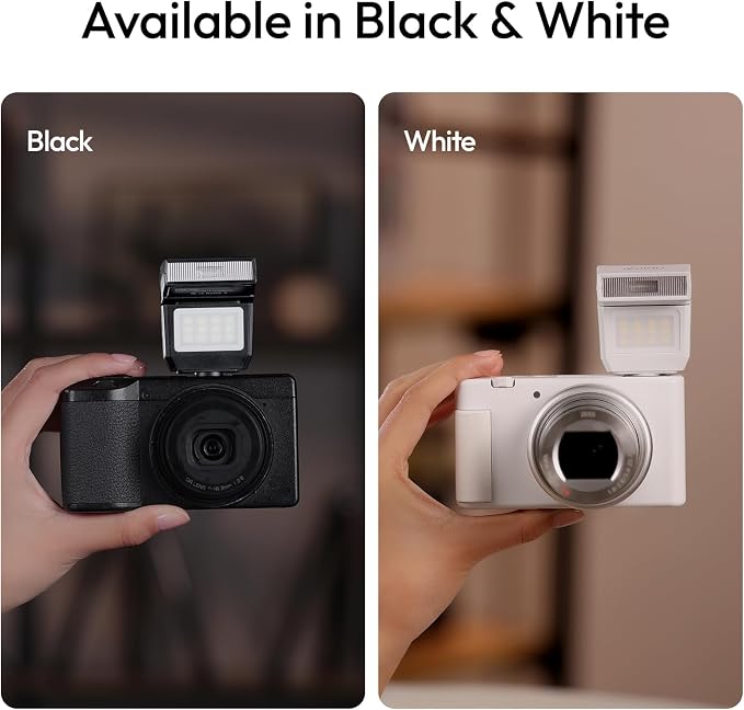 ULANZI SL03 Camera Mini Flash, Speedlite Video Light GN8 6500K for DSLR | For Sony/Canon/Fuji/Nikon, CRI 97, with Single-contact Universal Hot Shoe Mount, 90° Angle Adjustable, Typ-c Rechargeable - Image 9
