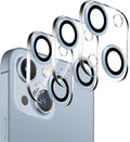Dengduoduo 3 Pack Tempered Glass Camera Lens Protector for iPhone 14 6.1" & iPhone 14 Plus 6.7", Ultra HD, 9H Hardness, Anti-Scratch, Case Friendly, Easy to Install [No Affect on Night Shots] by Dengduoduo