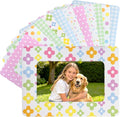 12Pcs Magnetic Picture Frames for 4"x6" Photo, Locker Accessories for Girls | 6 Colors, Cute Back to School Gifts, Classroom Decorations Supplies, Refrigerator Decor, Pastel by ANPHSIN