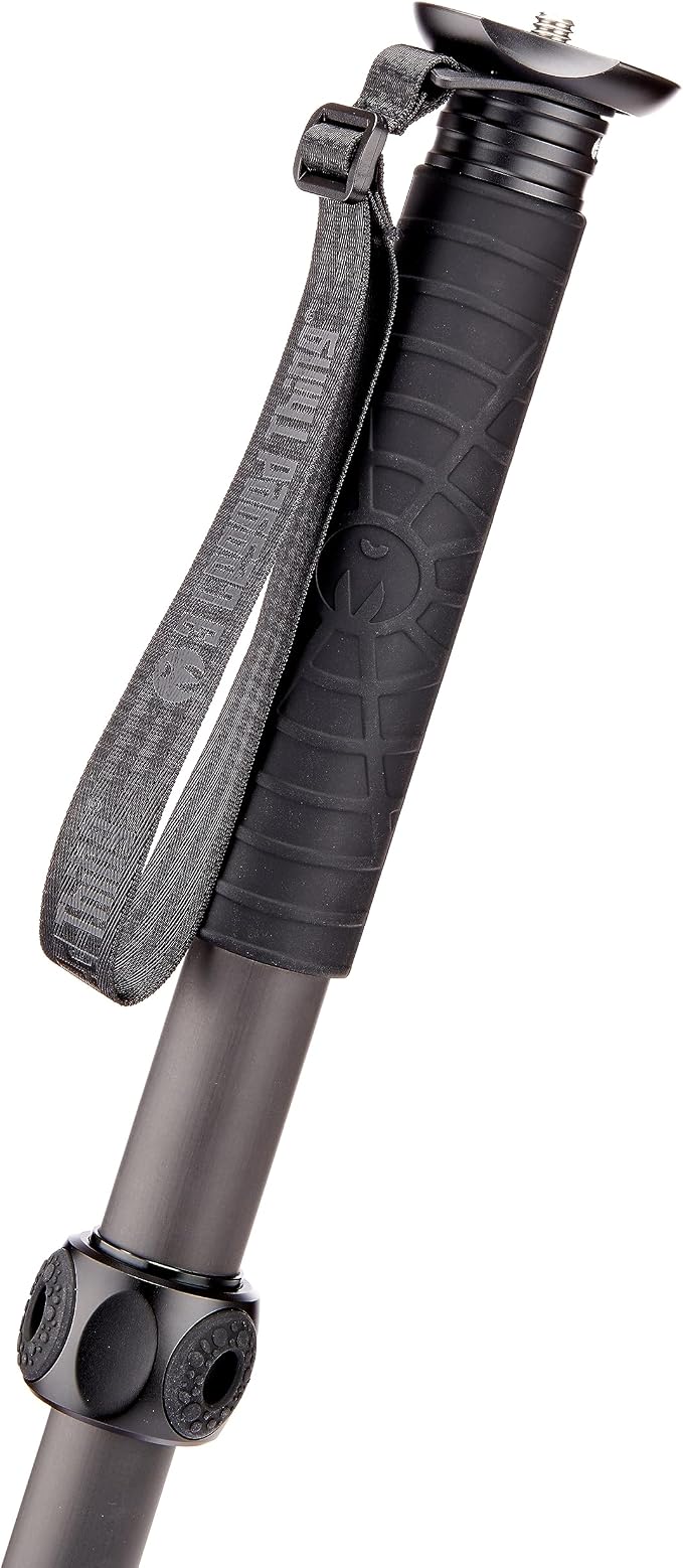 3 Legged Thing Legends Alana Carbon Fibre Monopod - Travel-Friendly Camera Monopod for Professional Photographers & Videographers (ALANADARK) - Image 5