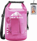HEETA Dry Bag Waterproof Backpack with Phone Case 5L/10L/20L/30L/40L | Roll Top Lightweight Dry Storage Bag for Women Men, Travel Boating Kayaking Paddle Board Camping Beach Essentials Accessories by HEETA