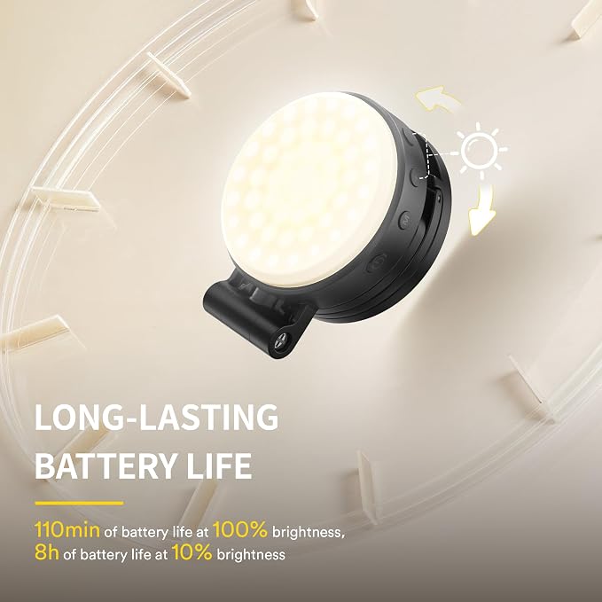 Magnetic Selfie Light for MagSafe iPhone, Phone Light with Magnetic Mount & Convertible Stand for Selfies TikTok Vlog Zoom Makeup, Featuring 850Lux/0.3m Ring Lighting and 30 Lighting Modes - Image 6