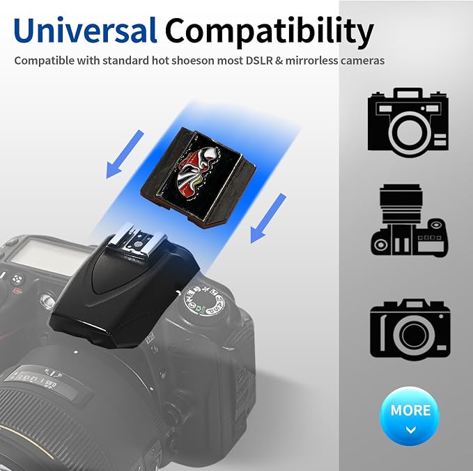 Camera Hot Shoe Cover Protector Cap for Canon for Panasonic for Fujifilm for Olympus for Pentax for Sigma DSLR/SLR/Evil Camera - Image 2
