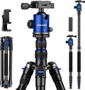 80/85 inches Heavy Duty Tripod for Camera Phone, 85" Camera Tripod Monopod | Tripod Stand for DSLR Binoculars Spotting Scope Camcorders Video, 360 Degree Ball Head, 35 lbs Loads by Victiv