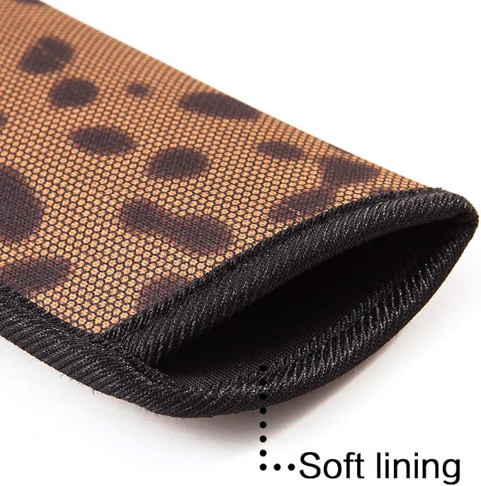 TRIUMPH VISION 3 Pack Reading Glasses Pouch Soft Case Eyeglass Sleeve Slim | Alternative to Bulky Case in bag, Lightweight Lined Padded Protect Optical lens Slip in, Cute Pattern Portable for Daily Use - Image 3
