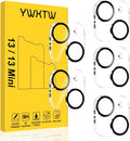 YWXTW [5 Pack Designed for iPhone 13 Camera Lens Protector, for iPhone 13 Mini Camera Lens Protector, Night Shooting Mode, Anti Scratch HD Clear 9H Hardness Tempered Glass by YWXTW