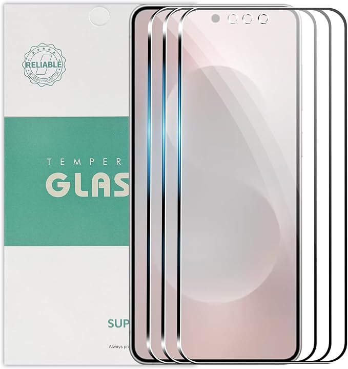 for Samsung Galaxy S25 Edge/Galaxy S25 Plus Screen Protector,9H Hardness Anti-Scratch Tempered Glass flim, Case Friendly, Anti-Fingerprint,Anti-Scratch (3 PACK) by Suttkue