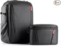 PGYTECH OneMo 2 25L-33L Camera Backpack with Shoulder Bag for Photographer | Waterproof DSLR Camera Pack for Canon/Nikon/Sony, Extra Large Photography Bag, Drone Backpack for DJI Mini 3 Pro/Mavic 3/ FPV by PGYTECH-US