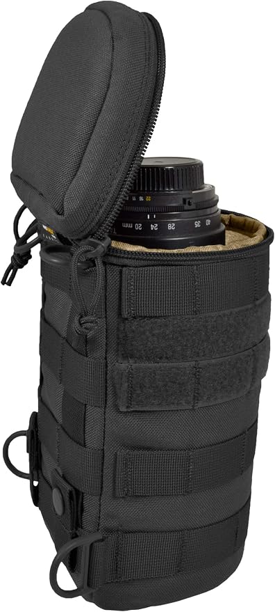 HAZARD 4 Jelly Roll Lens/Scope/Bottle Padded Case with Molle, Black - Image 5