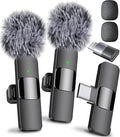 Mini Mic Pro (Latest Model – #1 Microphone for iPhone & Android, Wireless Mini Microphone, Clear Voice, Noise Cancelling, Lavalier Mic for TikTok, YouTube & Interviews by MiniMicPro