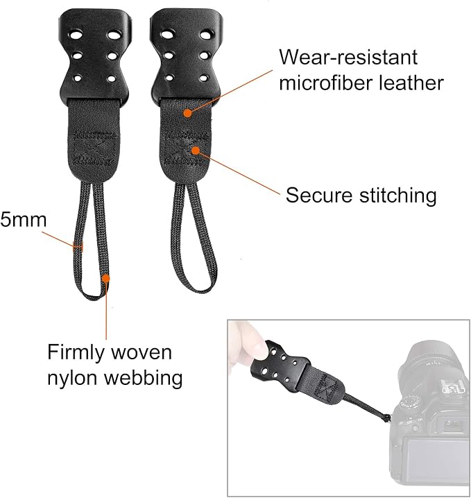 Vigorport Camera Strap, Cross Shoulder Straps, Quick Release Chest Harness | for Binoculars, Rangefinders, Harness Strap Compatible with Canon, Nikon, Sony and DSLR SLR Cameras - Image 3