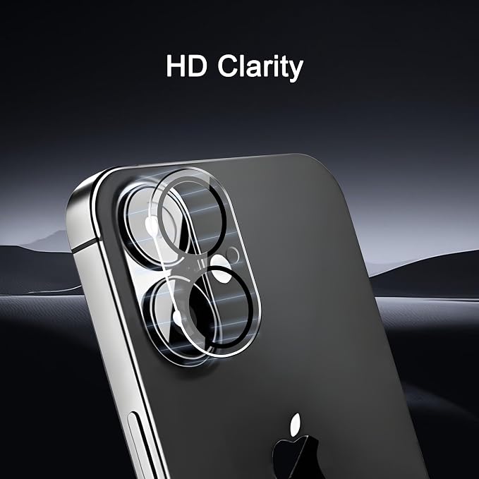 Ailun 3 Pack Camera Lens Protector for iPhone 16 & iPhone 16 Plus | Tempered Glass, Anti-Scratch, Case Friendly, Does not Affect Night Shots - Image 6