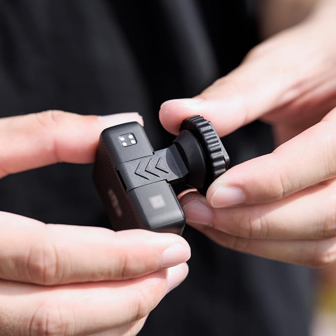 JJC Anti-Slip Cold Shoe Mount Adapter for DJI Mic 1 Receiver,with 1/4"-20 | with Tighten Knob for Stable Mounting,Durable ABS Cold / Hot Shoe Adapter,for DSLR Camera Tripod Vlogging Video Recording - Image 9