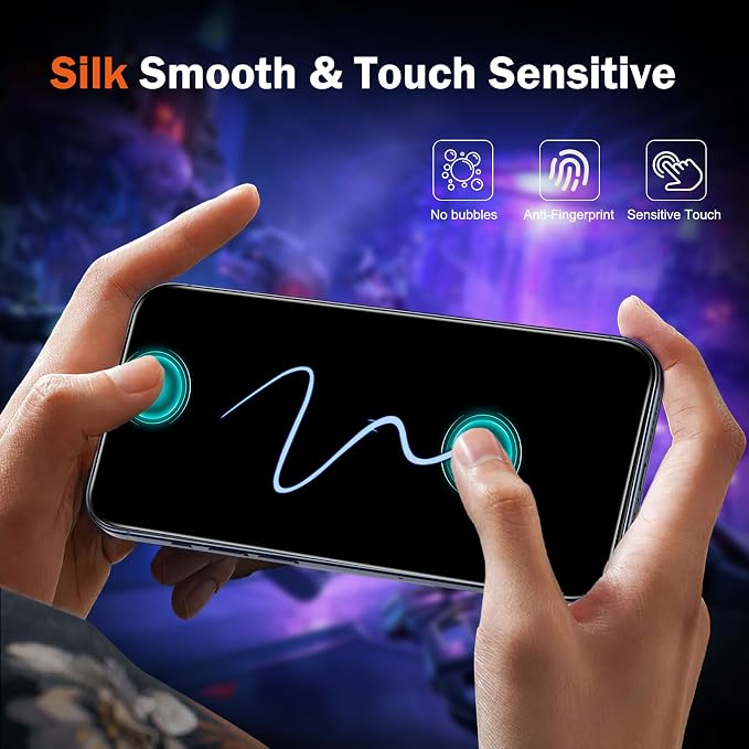 Ferilinso Privacy Screen Protector for Google Pixel 11, Tempered Glass | 3 Pack, 9H+ Hardness, Military-Grade Shatterproof, Anti-Scratch, HD, Case Friendly, Easy Installation Bubble Free - Image 9