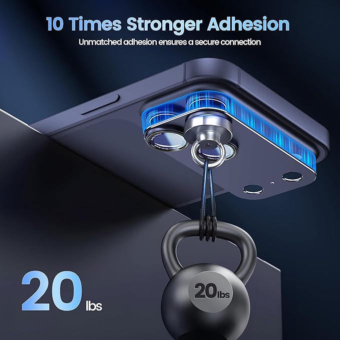 CACOE Metal Camera Lens Protector for iPhone 17 Pro | Tempered Glass Cover, Anti-Scratch, Drop-Proof, Strong Adhesion, Camera Screen Cover Accessories, Dark Blue - Image 6