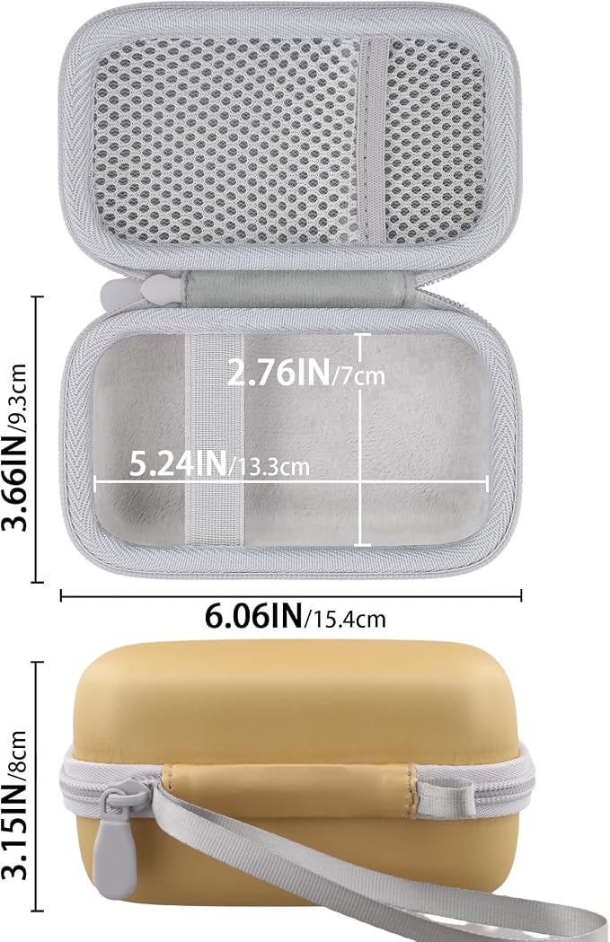 Camera Case for KODAK EKTAR H35/H35N/Snapic A1 Frame Film Camera | Protective Storage Box, Portable Carrying Box, Hard Protective Is Specifically Designed, Mesh Pocket, Sand Case - Image 6