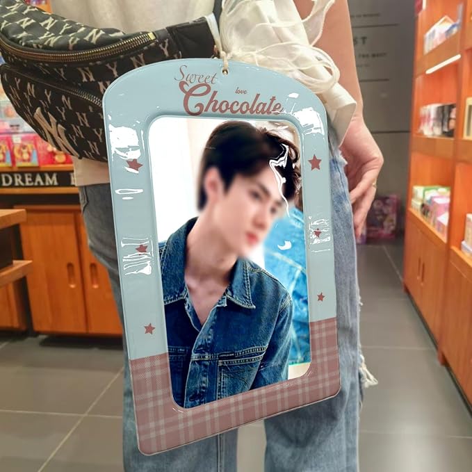 Super Large Kpop Photocard Holder, Y2K Charm Card Protector, A4 Size DIY Pictures Display Card Sleeves, 1 Piece - Image 5