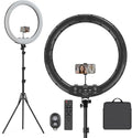 Hagibis 21 inch Ring Light with Stand Outer 55W 5600k Dimmable LED Light, Tripod Stand,and Phone Holder，Remote Controller,Carrying Bag ，CRI 97+ 2540lux, for Streaming Home Office Zoom Call Lighting by Hagibis