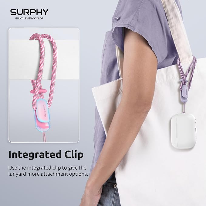 SURPHY 3 Pack Phone Wrist Strap, Phone Lanyard with Cellphone Tether Tab | Phone Strap Charm, Camera Wrist Strap with 2-Color Braided, Phone Wristlet, Wrist Lanyard for Case - Image 4
