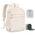 K&F CONCEPT Camera Backpack, DSLR/SLR/Mirrorless Photography Camera Bag | 14in Laptop Compartment & Rain Cover, 600D Fabric for Travel & Daily, Men & Women, Dual-Mode Detachable Dividers, Beige, B19 by KFCONCEPT