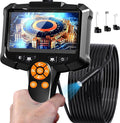 Daxiongmao Borescope 1080P Industrial Endoscope Inspection Camera | Mechanical Tool for Automotive, HVAC, Plumbing, 4.3" IPS Screen, IP67 Waterproof & 16.5ft Semi-Rigid Flexible Snake Probe by Daxiongmao