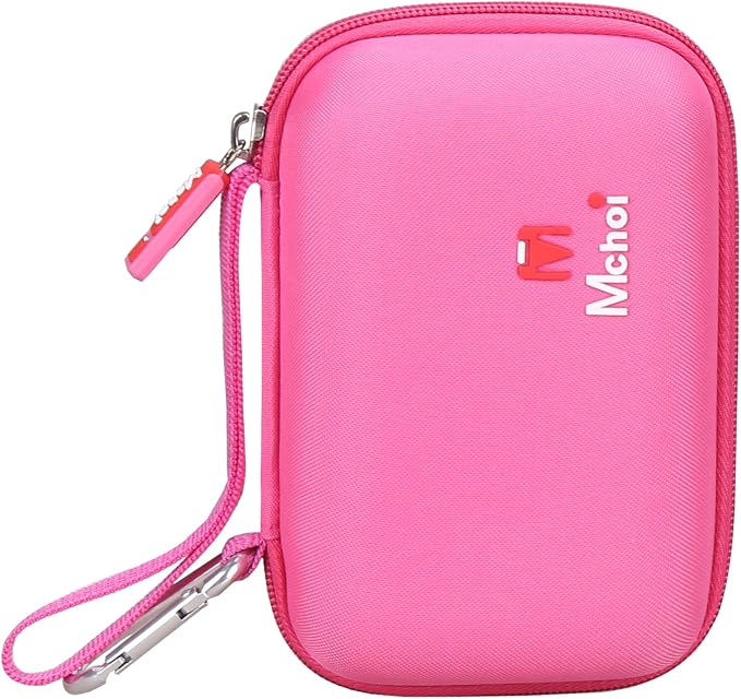 Mchoi Hard Storage Case Fits for Fujifilm Mini Link 3 2 1 Smartphone Printer, Case Only, Rose Pink - Image 6
