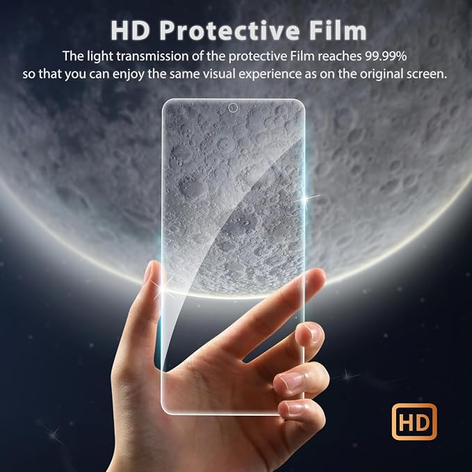 WILLONE 2+2 Pack for OnePlus 15R Screen Protector | Camera Lens Protector, 9H Tempered Glass, Fingerprint Unlock, HD Clear, Phone Case Fit - Image 7