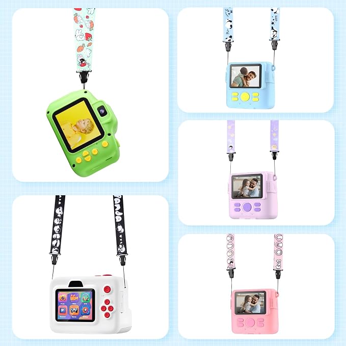 VOVMOEYA Camera Strap for Cute Camera,Camera Lanyard Neck Strap for mini Camera,Cute Camera Strap for Fujifilm mini Camera - Image 4