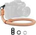 VOVMOEYA Rope Camera Wrist Strap for Sony Fujifilm Nikon Canon DSLR - Hand Strap - Khaki by VOVMOEYA