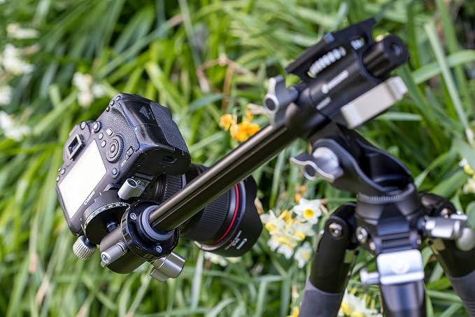 Vanguard VEO3T+264AB Travel Tripod with Ball Head and Multi-Angle Center Column for Overhead Shots | Dual-Axis Ball Head and Multi-Angle Center Column for Overhead Shots - Image 8