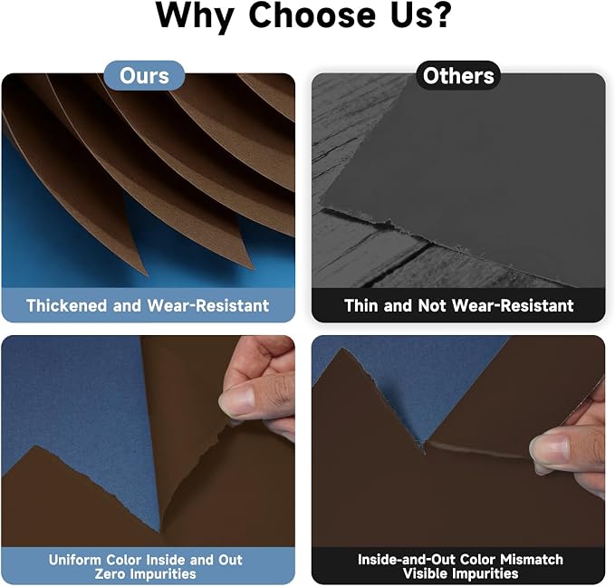 YSKE-Seamless Brown Paper Backdrop Roll for Photography,Photo Background,and Photoshoot Cover–Roll of Paper with Backdrop Cover for Background Stand,Thick Anti-Wrinkle Matte(53''x16.4'Brown) - Image 2