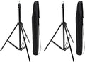 Amazon Basics Portable Aluminum Photography Light Stand Tripod with Case, Adjustable 2.8-6.7 Feet, Pack of 2, Black by AmazonBasics