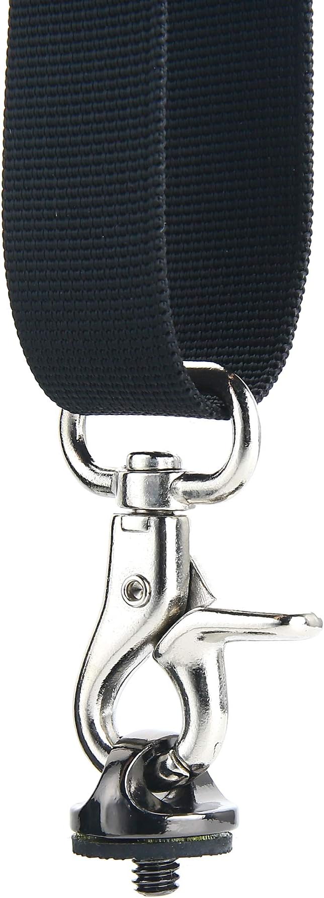 Ruittos Camera Strap,DSLR Shoulder Strap Crossbody Sling Quick Release Storage Pocket Black - Image 7