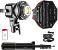 GVM 80W Video Light, Studio Lights for Photography, Softbox Lighting Kit with Bowens Mount, CRI97+ 5600K Colour Temperature , 22in Softbox, Tripod Stand, YouTube, Video, Wedding by GVMGreatVideoMaker