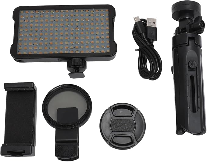 Dpofirs Light, Selfie Light and Circular Polarizer Filter, Clip Fill Light CPL Polarized Lens Adjust Brightness Removing Reflective Photographic Video Light for Art, Dpofirs29w3vfmsdy - Image 7