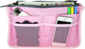 Wrapables® Unisex Bag Insert Organizer, Travel Bag Organizer (Pink) by Wrapables